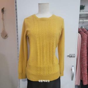 올리비아하슬러 DP01 앞판 변형조직 풀오버 OHESSW105