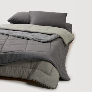 [JAJU/자주] 윤슬 피치스킨 차렵이불 SS 그레이