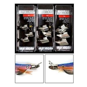 무늬오징어 에기 전용싱커 5g 10g 15g 3종 원투력향상 에기호환