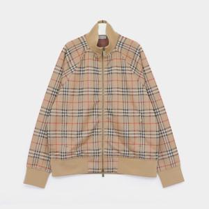 버버리 샌드 체크 집업 남성 자켓 8110567