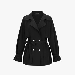 [아니베에프][아니베에프]더블버튼 하프 트렌치 자켓 A28WBY720