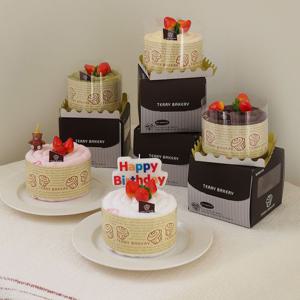 송월 미니파티케익 베이커리 기념수건