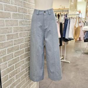 [레코브]SB31E9PT532X_면 슬랍 와이드 팬츠