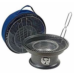 바베큐 그릴 원형 가방포함 1p 바비큐 캠핑 석쇠 불판 구이판 캠핑그릴 바베큐그릴 바비큐그릴