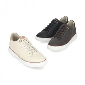 [엘칸토]남성쿠션 소가죽 키높이 스니커즈 LCMS53U513