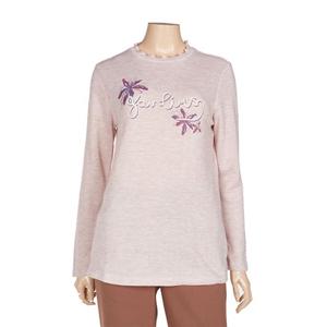 [프렐린]호일나염 꽃 티셔츠.RTP214S50