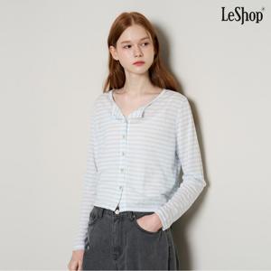 [르샵]소프트 스트라이프 긴팔가디건(DP3CK019A)