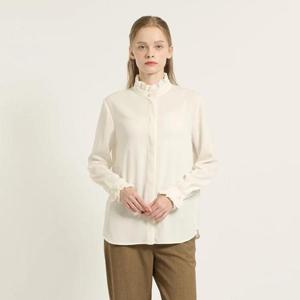 [비씨비지]프릴 셔링 블라우스  B5C8B427