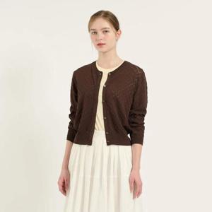 [비씨비지]아가일 크로셰 가디건  B5C7K201