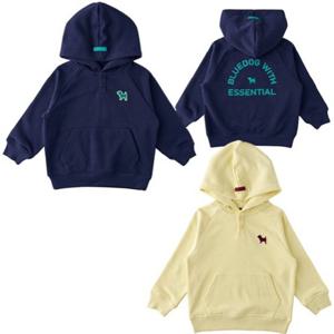 [블루독8-키즈] 택1 네이비 에센셜후드맨투맨티셔츠 긴팔티 간절기 두돌선물 초등학생 25A7533502