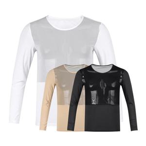 럭스골프 남성 라운드넥 메쉬 블록 냉감 쿨 이너웨어 MS25M8172