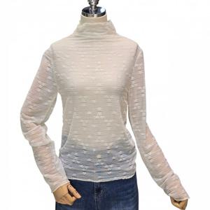 [포커스]시스루 반목 티셔츠 FF5H3TS3001