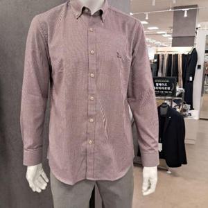 트레몰로 HC09 버건디 긴팔 남방 NL5F8441 5F8441