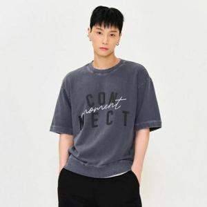 체이스컬트 HC03 남성 피그먼트 반팔 맨투맨 EERK5133B0N