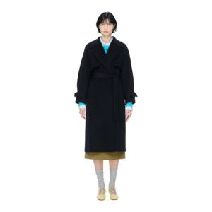 [듀엘]더블 버튼 벨티드 코트 D244MSG232