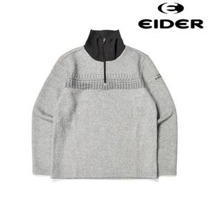 아이더 (DWW23203_C1) HERITZ (헤리츠) 여성 짚업 티셔츠 (Ice Grey)