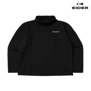 아이더 (DWW24263_Z1) 여성 WOOLY (울리) 긴팔 터틀넥 티셔츠 (Black)