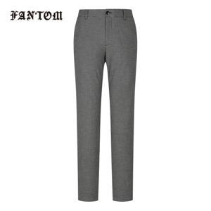 [팬텀] 남성 잔체크 패턴 스트레이트 팬츠 211E3PT103_GY