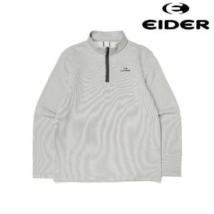 아이더 (DMW23207_C1) ATLAS (아틀라스) 남성 짚업 티셔츠 (Ice Grey)