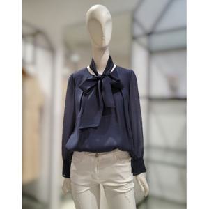 [씨]MARIOSI리본 셔링 핀턱 포인트 블라우스SGBAB2461a