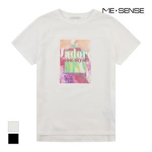 [미센스]MARIO사각프린트 반팔티셔츠_MB34TSM217Z