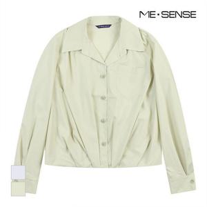 [미센스]MARIO밑단변형 셔츠 블라우스_MB33BLM180Z