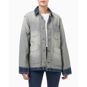 [캘빈클라인 진]여성 인사이드 아웃 데님 자켓(47D753G)