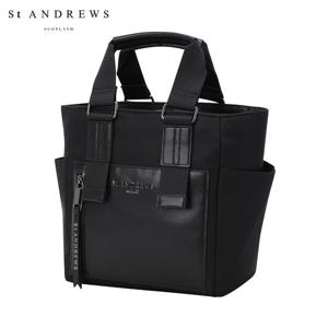 [세인트앤드류스] 공용 레더 믹스 우븐 토트백 831E3BGA01_BK