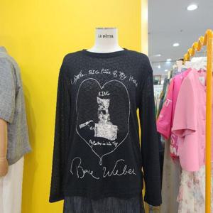 르피타 DP01 마이켓골지티셔츠 L253BTS908