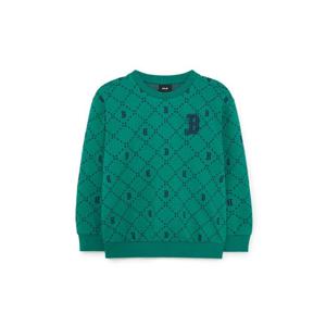 MLB키즈긴팔티 NQK 7AMTMD134-43GNS Dia Monogram 자가드 맨투맨