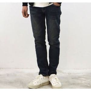 남성워싱기모청바지 D23 남성 기모 워싱 청바지 데님팬츠 일자바지 1P