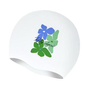 랠리 2025 실리콘수모 수영모 R63069 WHT 수영장모자