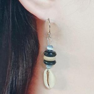 [블루케이] 실버925 자개 원석 귀걸이250302-17