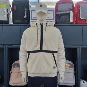 케이스위스_E1FJ423IV_플리스본딩 우븐소매 아노락점퍼