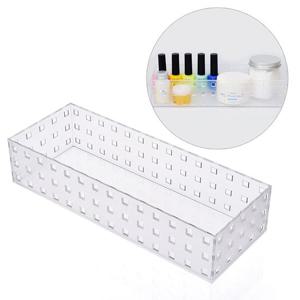 멀티 소품 적층 반투명 사각 수납 보관 함 280x105