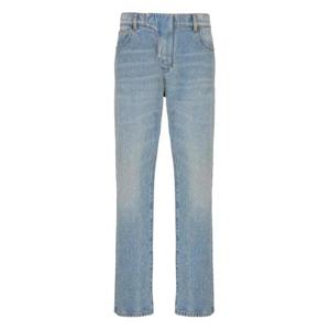 발망 스트레이트 팬츠 FH1MI083DF81 6AW BLEU JEAN