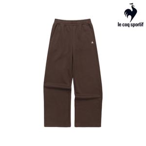 [르꼬끄] 남녀공용 에센셜 기모 루즈 스트레이트 팬츠 QQ423LFPO1_BRW