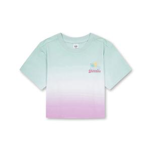 [탑텐키즈]여아) 쿨에어 코튼 크롭 그라데이션 반팔티 (MKF3TS2202)