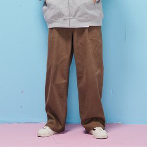 [에꼴리에] 남자 봄이월 카치온 원턱 세미와이드 바지(25C5202)