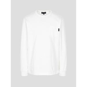 [빈폴멘] 헤리티지 긴소매 라운드 티셔츠  아이보리 (BC5941C620)