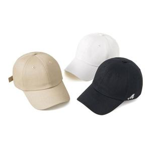 여자모자 캐주얼 캡모자 3컬러 1P 남녀 커플 M자수 무지 볼캡