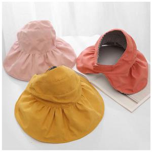 썬바이저 여성양면썬캡 6컬러 1P 여름 자외선차단 넓은챙 모자