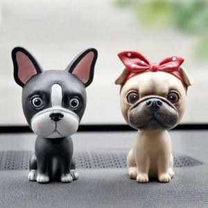 차량용 강아지 흔들인형 / 자동차 장식품