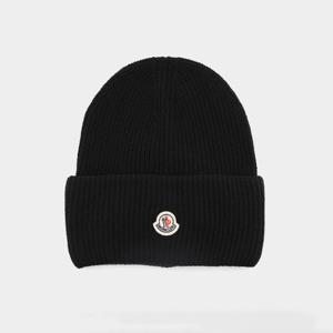 몽클레어 패치로고 울 여성 비니 3B00032 M1241 999