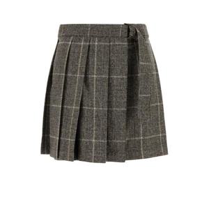 브루넬로 쿠치넬리 숏 스커트 MV403G3936 C011