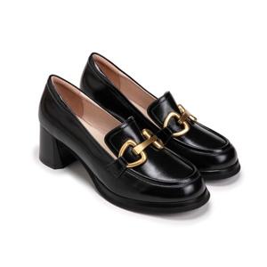 [에스콰이아]여성 로퍼형 펌프스 EQEFHP547BK