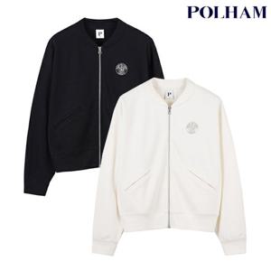 폴햄  여성 피케 라운드 집업 가디건(PHE4TC2410)