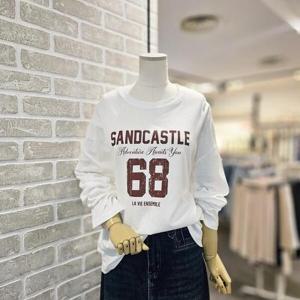 [레코브]LC41EXLT033A_나염 박스 롱 티셔츠