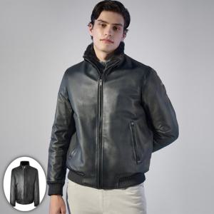 [닥스골프] 남성 하이엔드 인퀼팅 양가죽 다운 점퍼 (DGJU5D872)