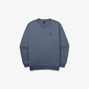 M 휠라긴팔티 KQC FS2POG3106X-DEM WHITE ROCK 그래픽 맨투맨